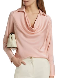 The Ciaran Draped Blouse