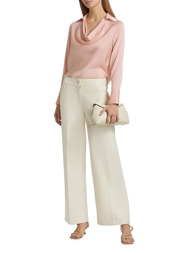 The Ciaran Draped Blouse