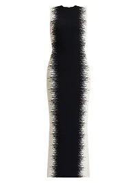 Ruby Intarsia Body-Con Gown