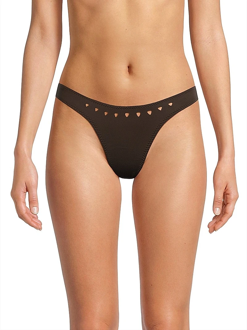 Jaclyn Cut-Out Bikini Bottom