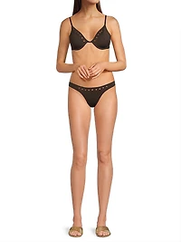 Jaclyn Cut-Out Bikini Bottom
