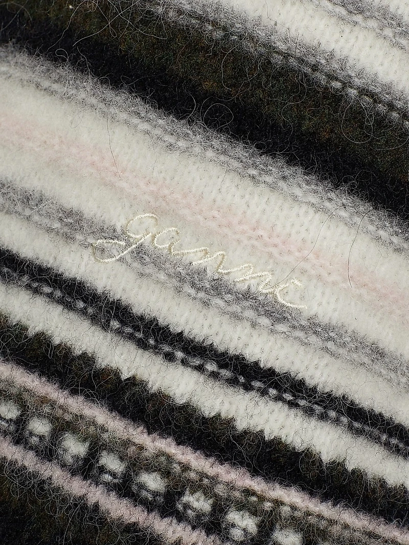 Striped Alpaca-Blend Crewneck Sweater