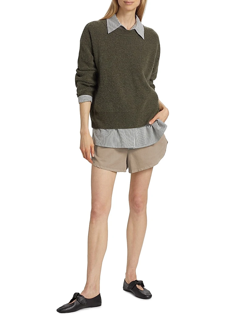 Alfie Cashmere Crewneck Sweater