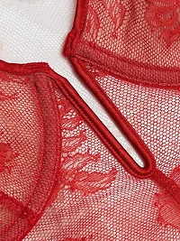 Bouquet Lace Heart Bodysuit