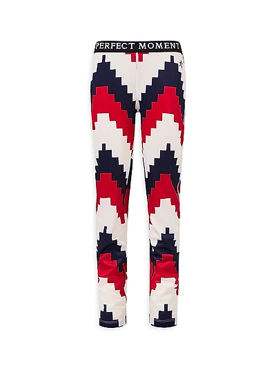 Little Kid's & Chevron Thermal Joggers