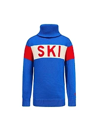 Little Kid's & Ski Turtleneck Sweater