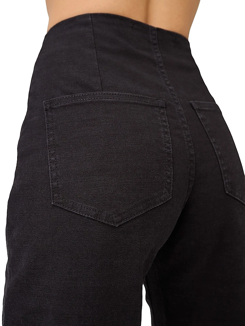 Relaxed High Rise Pants