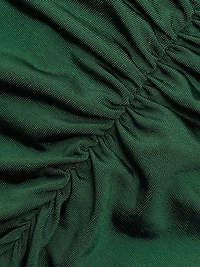 Ruched Jersey Maxi-Skirt