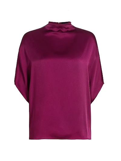 Satin Cape T-Shirt