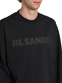 Logo Cotton Long-Sleeve Shirt