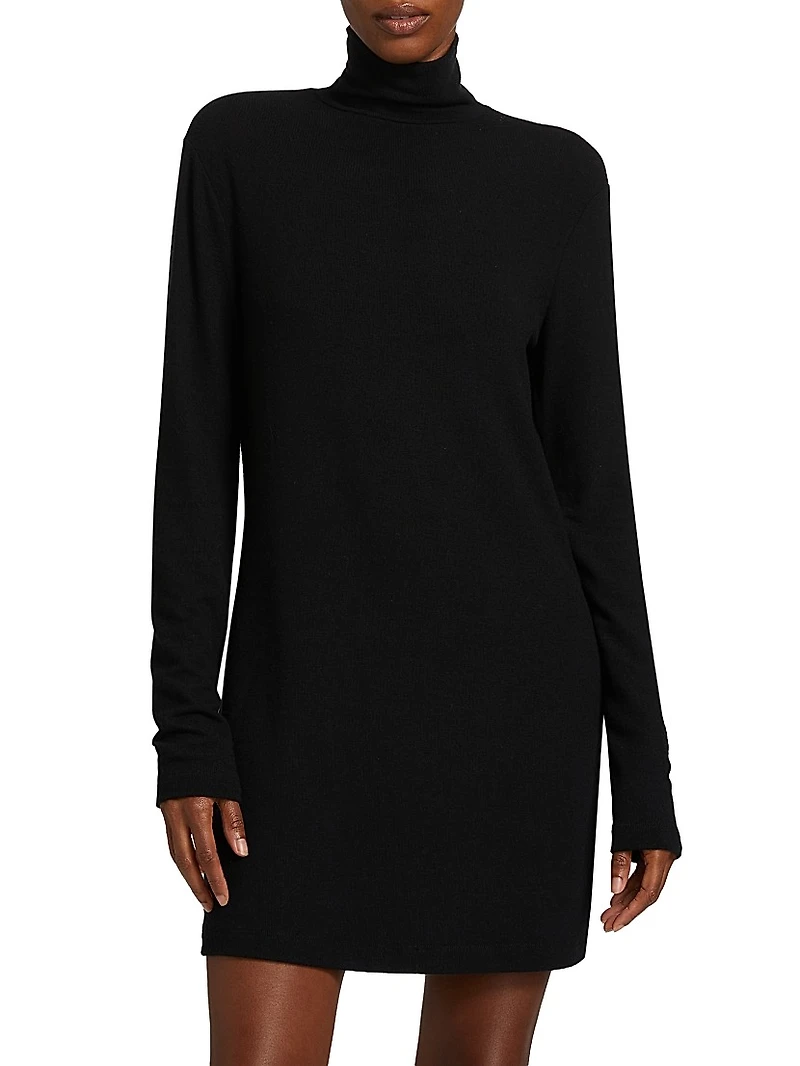Lauren Knit Turtleneck Minidress