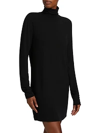 Lauren Knit Turtleneck Minidress