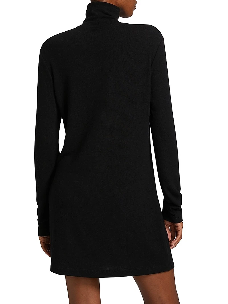 Lauren Knit Turtleneck Minidress