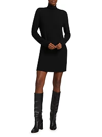 Lauren Knit Turtleneck Minidress