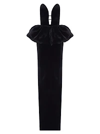 Lia Velvet Peplum Dress