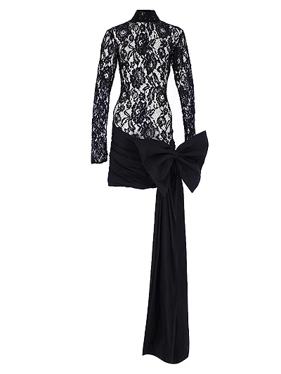 Chiwen Floral Lace Minidress