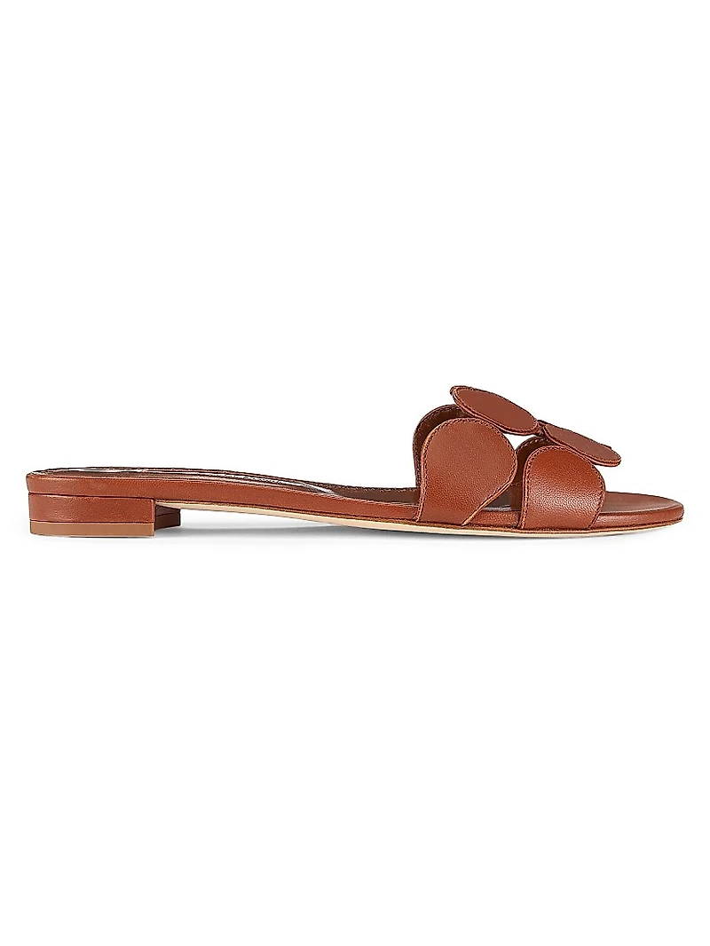 Haribal Nappa Leather Flats
