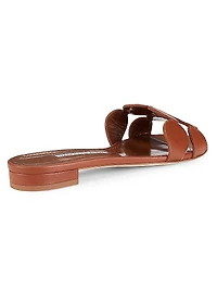 Haribal Nappa Leather Flats