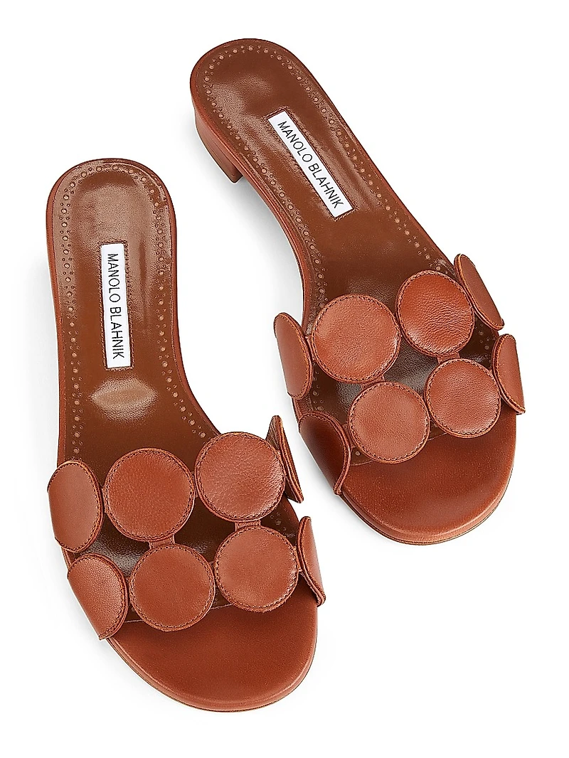 Haribal Nappa Leather Flats