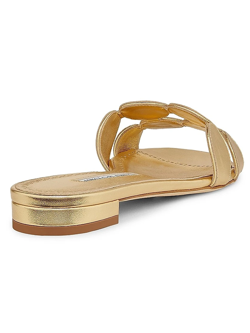 Haribal Nappa Leather Flats