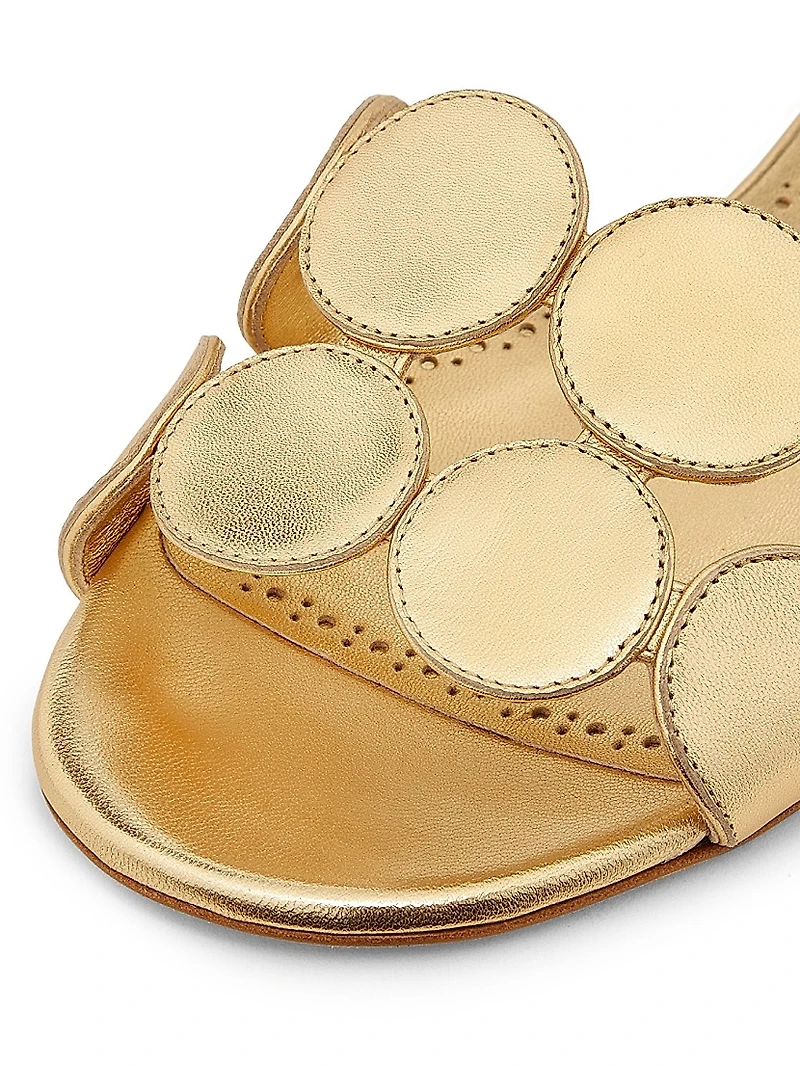 Haribal Nappa Leather Flats