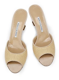 Jadara 70MM Raffia Mules