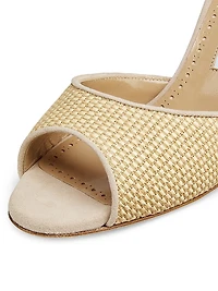 Jadara 70MM Raffia Mules