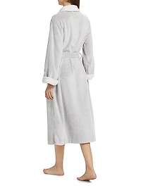Plush Sherpa Robe & Sleep Mask Set