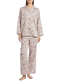 Christmas Stars Full Length Pajamas