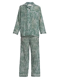 Cheri Blossom Full Length Pajamas