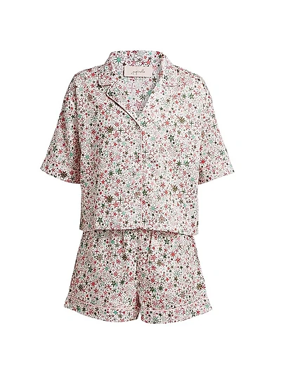 Christmas Stars Boxer Pajamas