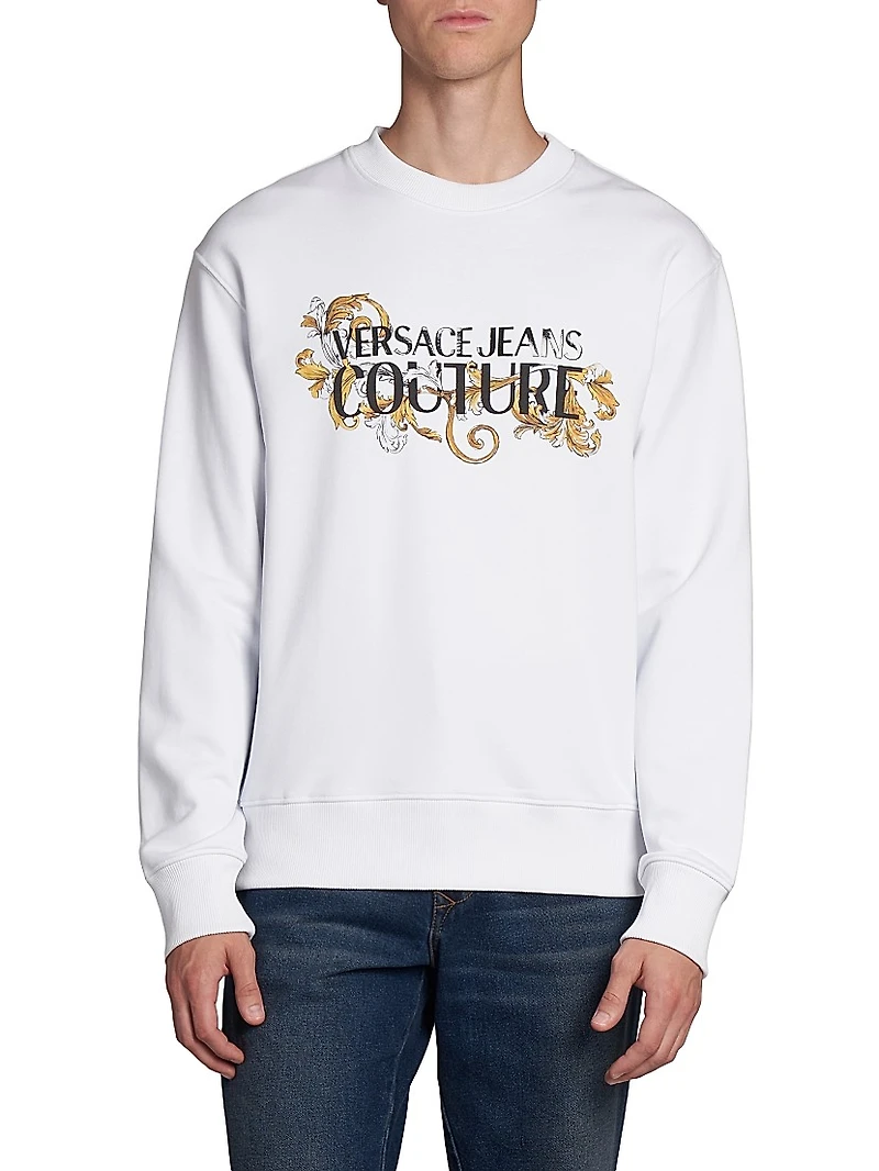 Logo Screen-Printed Sweatshirt