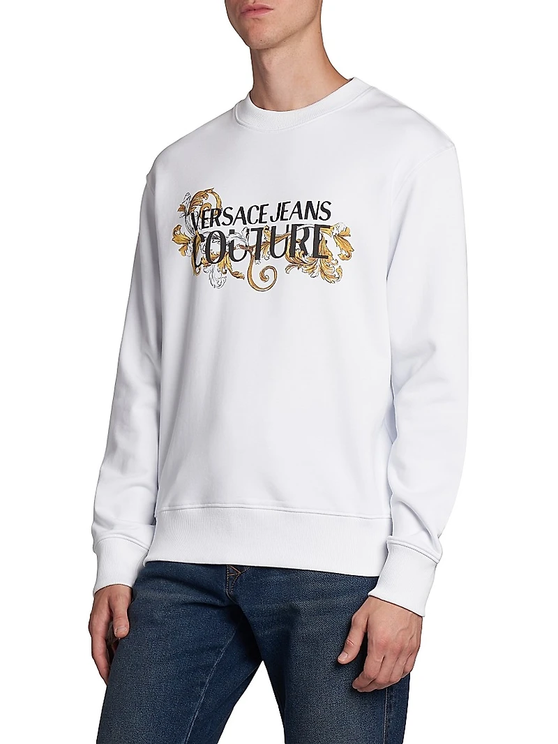 Logo Screen-Printed Sweatshirt