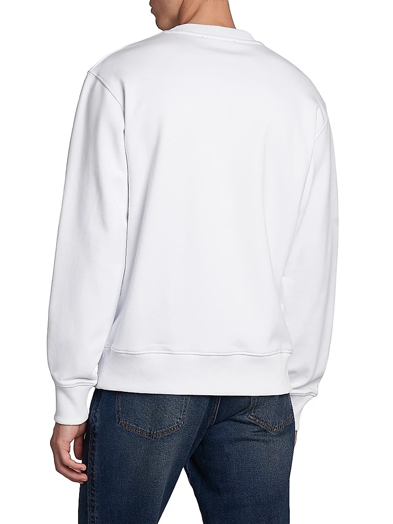 Logo Screen-Printed Sweatshirt