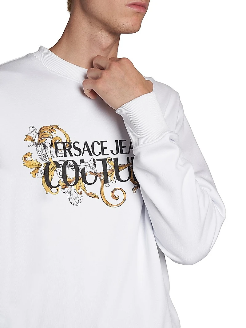 Logo Screen-Printed Sweatshirt