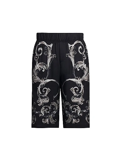 Baroque Knee-Length Shorts