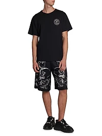 Baroque Knee-Length Shorts