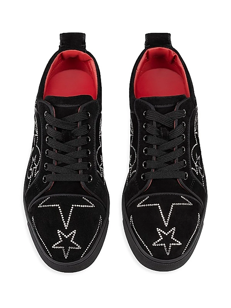 Giddy Vieira Strass Low-Top Sneakers