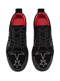 Giddy Vieira Strass Low-Top Sneakers