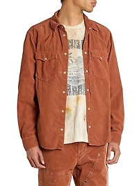 Vasco Cotton Corduroy Shirt