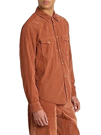 Vasco Cotton Corduroy Shirt