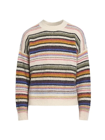 Drussellh Mohair-Blend Crewneck Sweater