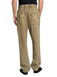 Timeo Elasticized-Waist Pants