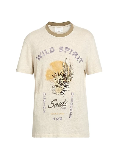 Honore Wild Spirit Linen T-Shirt