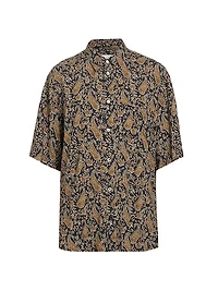 Vabilio Paisley Button-Front Shirt