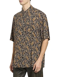 Vabilio Paisley Button-Front Shirt