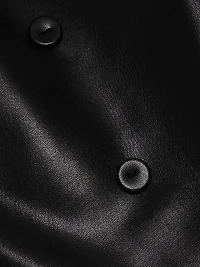 Quin Vegan Leather Miniskirt