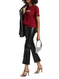 Wallace Vegan Leather Pants