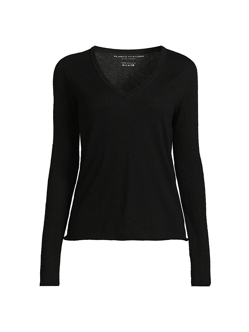 Cashmere V-Neck Sweater