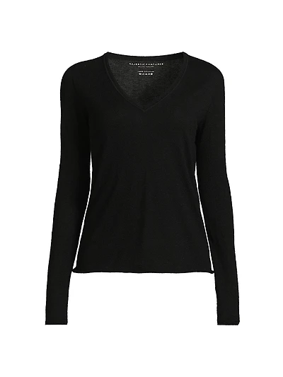 Cashmere V-Neck Sweater